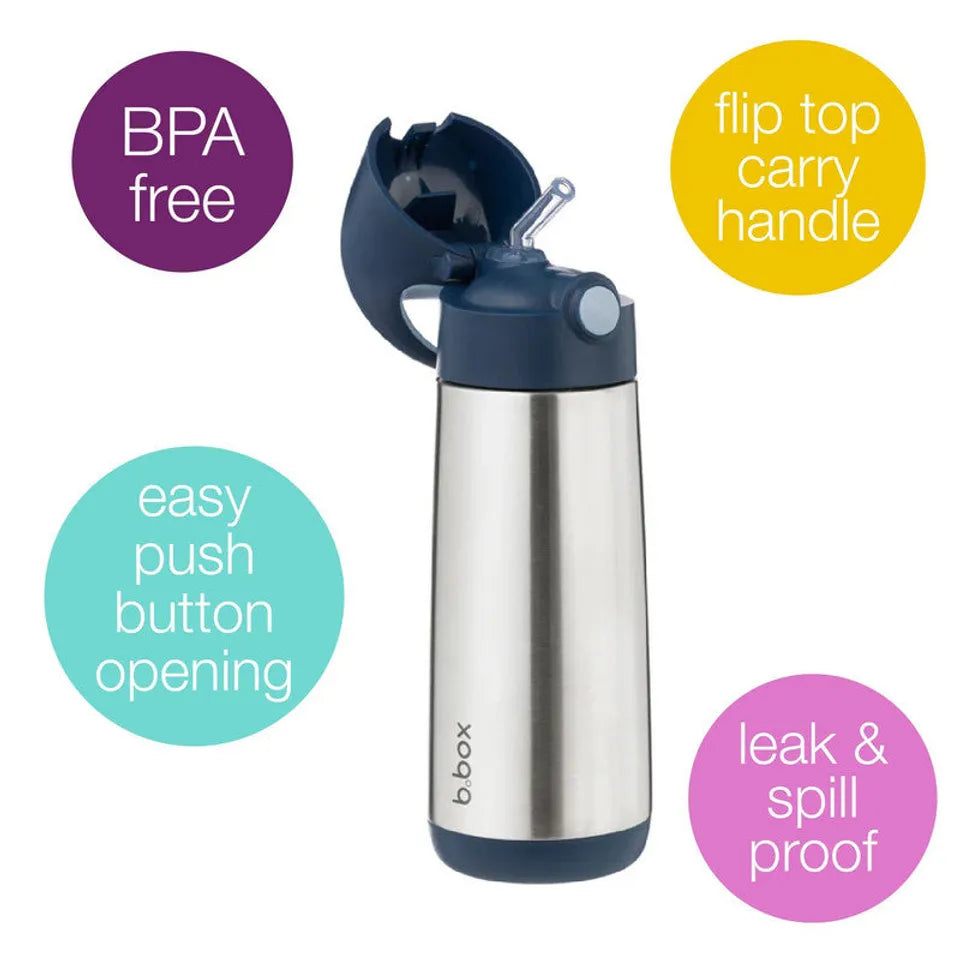 Bbox Hydratio Insulated Drink Bottle 500ml- Indigo