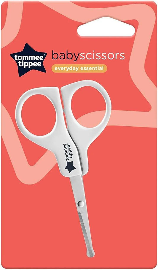 Tommee Tippee Essentials Baby Nail Scissors, Pack of 1- White
