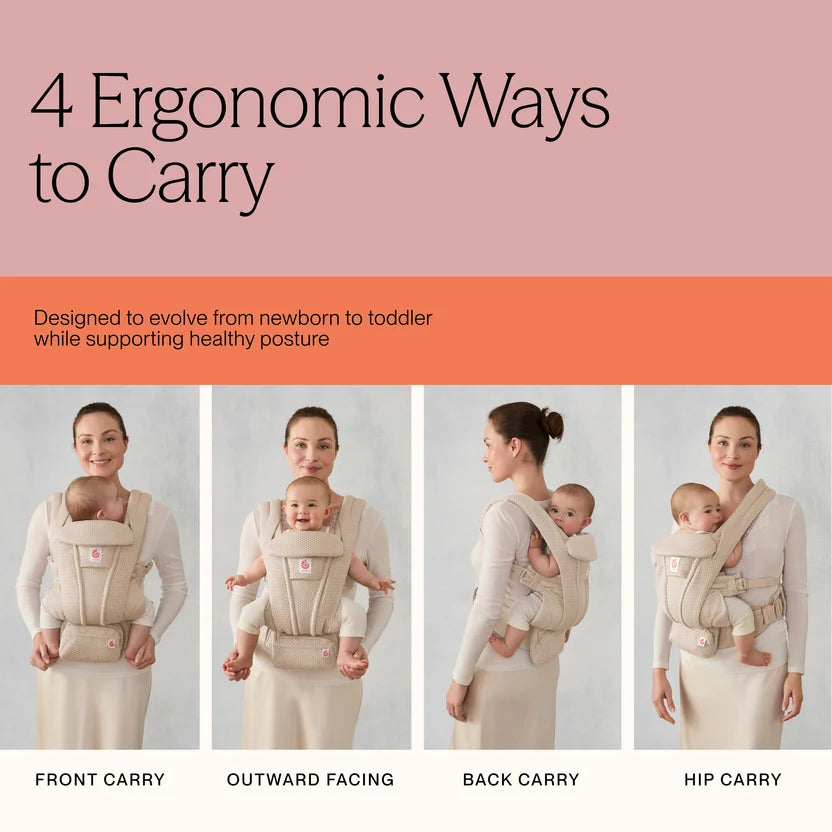 ERGOBABY Omni Deluxe Baby Carrier Onyx Black