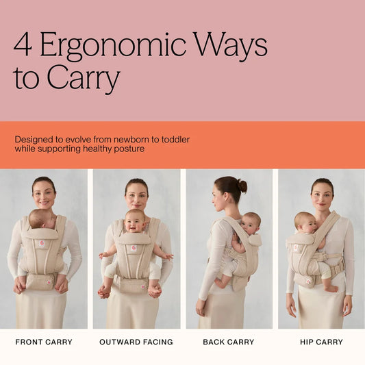 ERGOBABY Omni Deluxe Baby Carrier Onyx Black