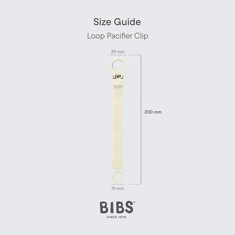 BIBS Pacifier Clip Loop