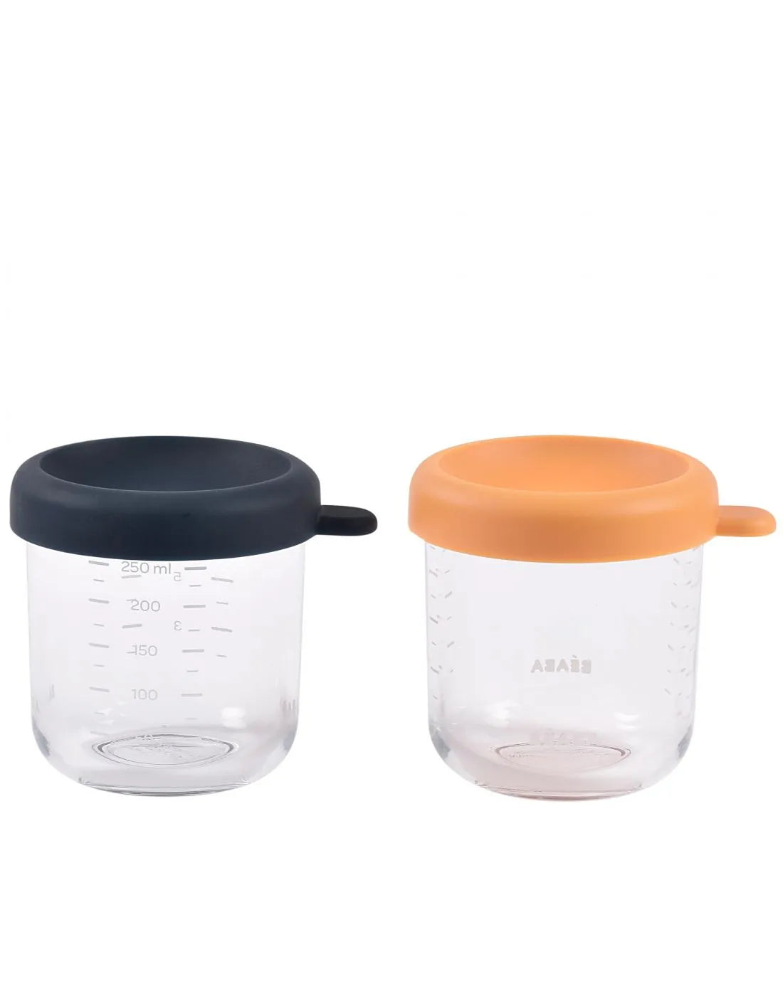 Beaba Set of 2x250ml Glass Conservative Jars