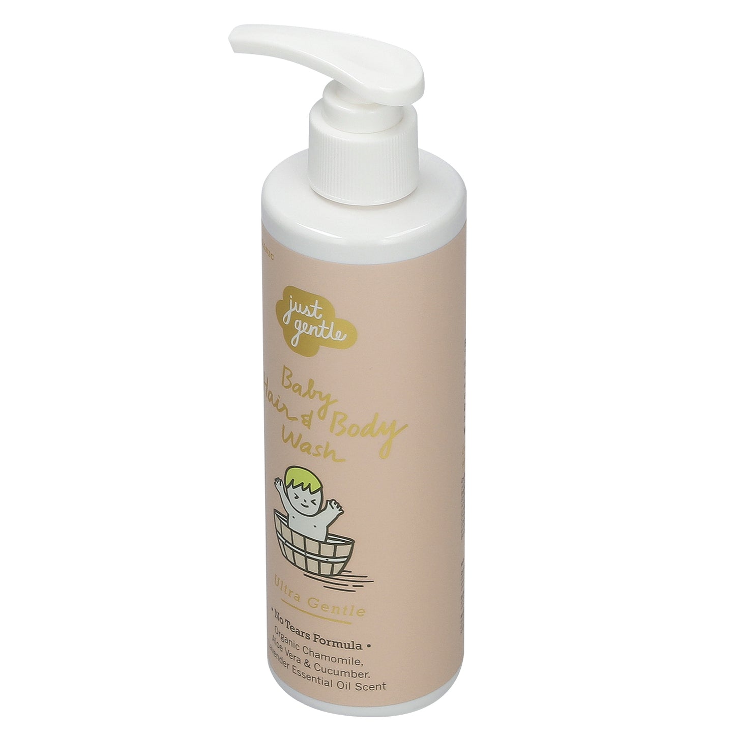 Just Gentle Hair & Body Wash Ultra Gentle 200ml