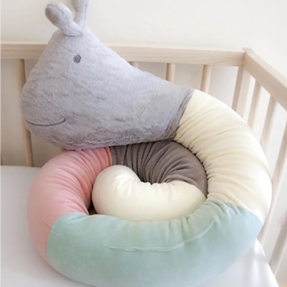 Babyjem  Caterpillar Positioner Pillow Velvet 0 Months+