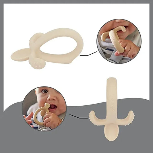 Babymoov First ISY 3pcs Silicone Bowl, Spoon & Bib Baby Weaning Set