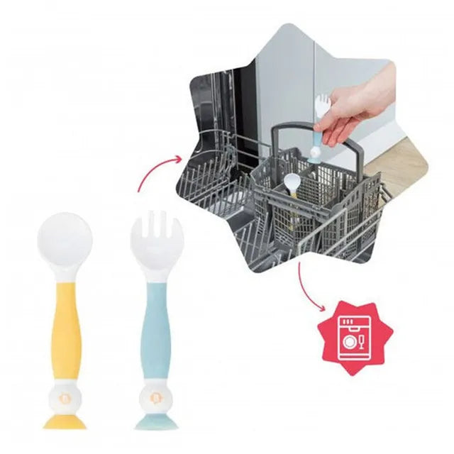 Badabulle Flexibles learning cutlery