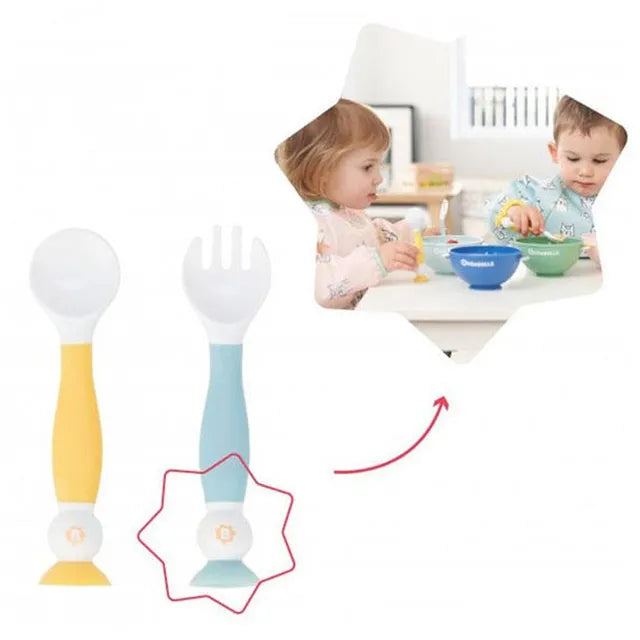 Badabulle Flexibles learning cutlery