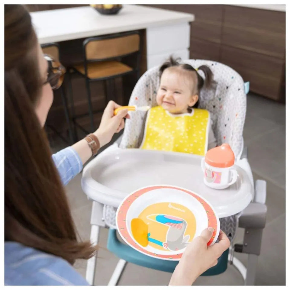 Badabulle Yummy Coral lunch set