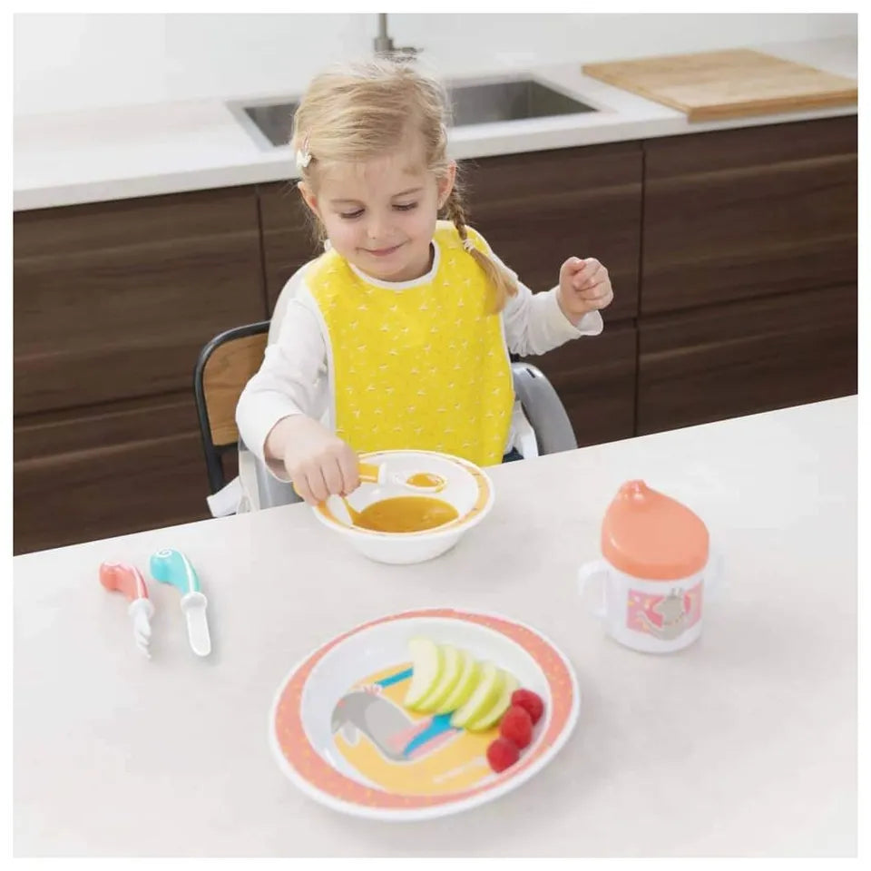 Badabulle Yummy Coral lunch set
