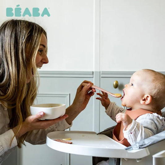 Beaba 1st Age Silicone Spoons & Carrying Case Set - 3 Pcs