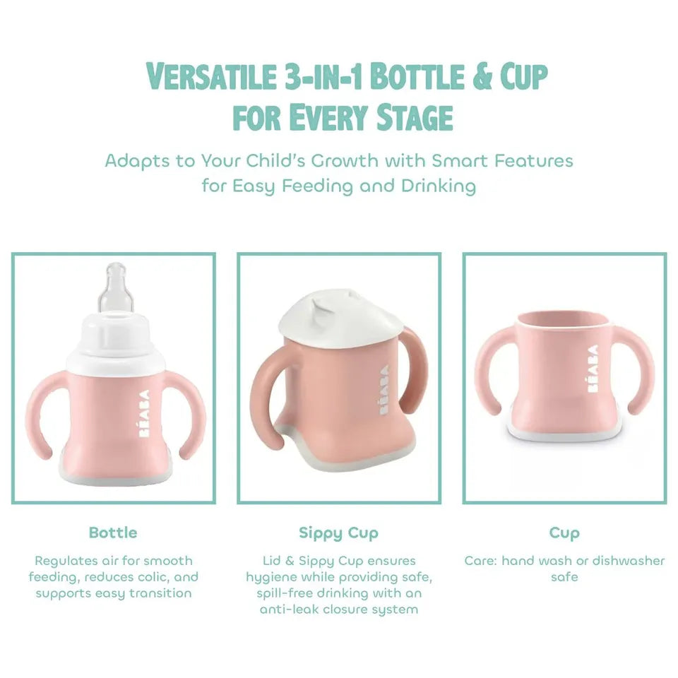 Beaba 3-in-1 Evolutive Training Cup