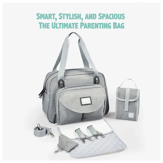 Beaba GenevaII Changing Bag Heather Grey