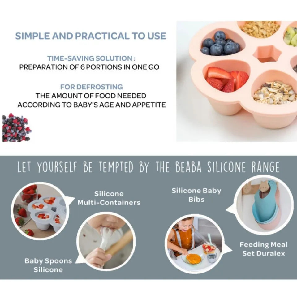 Beaba Silicone Multi portions 6 x 150ml