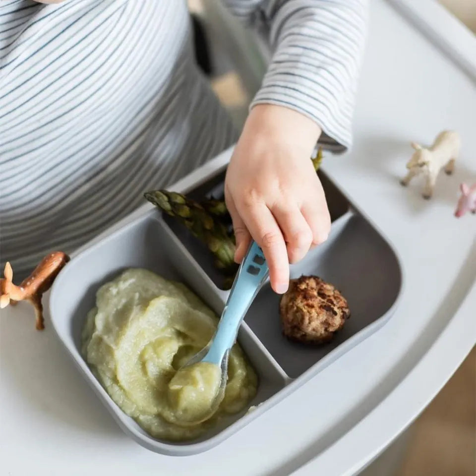 Beaba Silicone Suction Divided  Plate