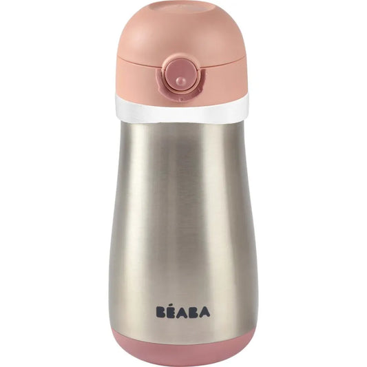 Beaba Stainless Steel Bottle with Handle - 350Ml