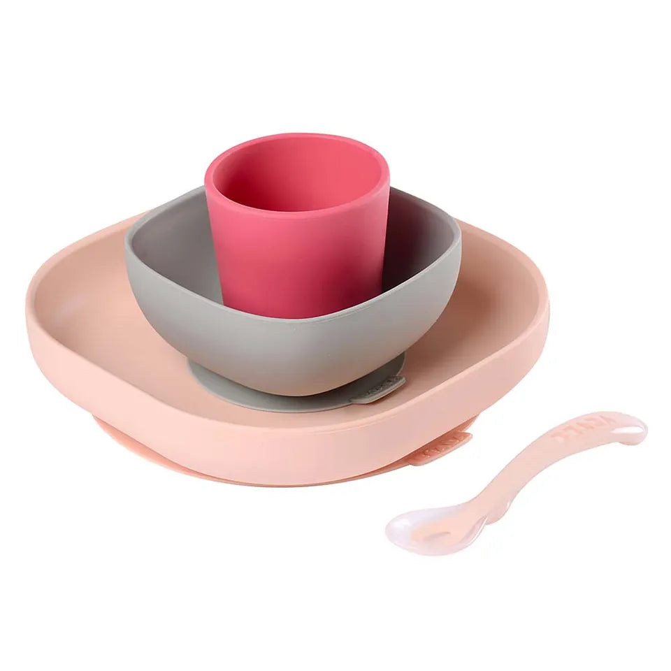 Beaba Silicone Meal Set - 4 Pcs