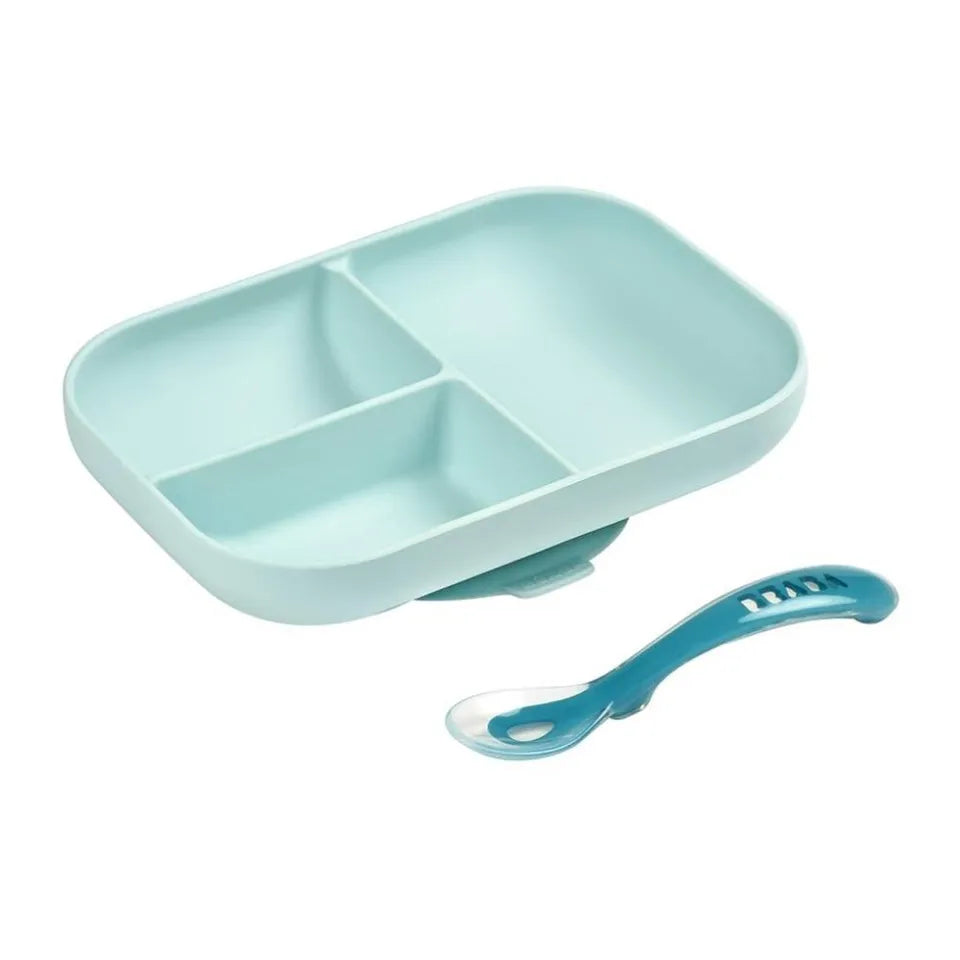 Beaba Silicone Suction Divided  Plate