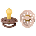 BIBS Pacifer Boheme 2 Pack Latex Woodchuck Blush