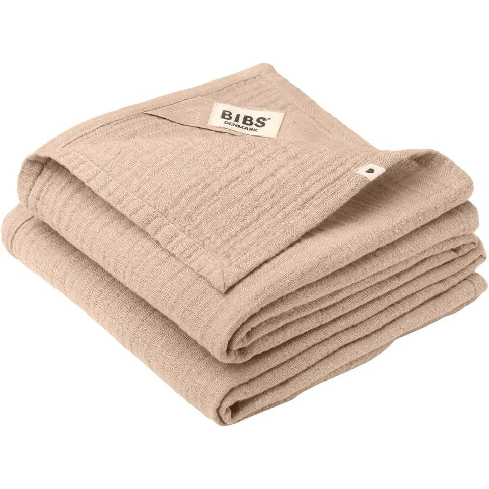 BIBS Muslin Cloth 2pack 70 x 70cm