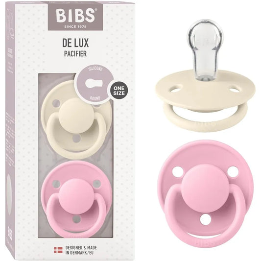 BIBS De Lux 2 Pack Silicone Onesize