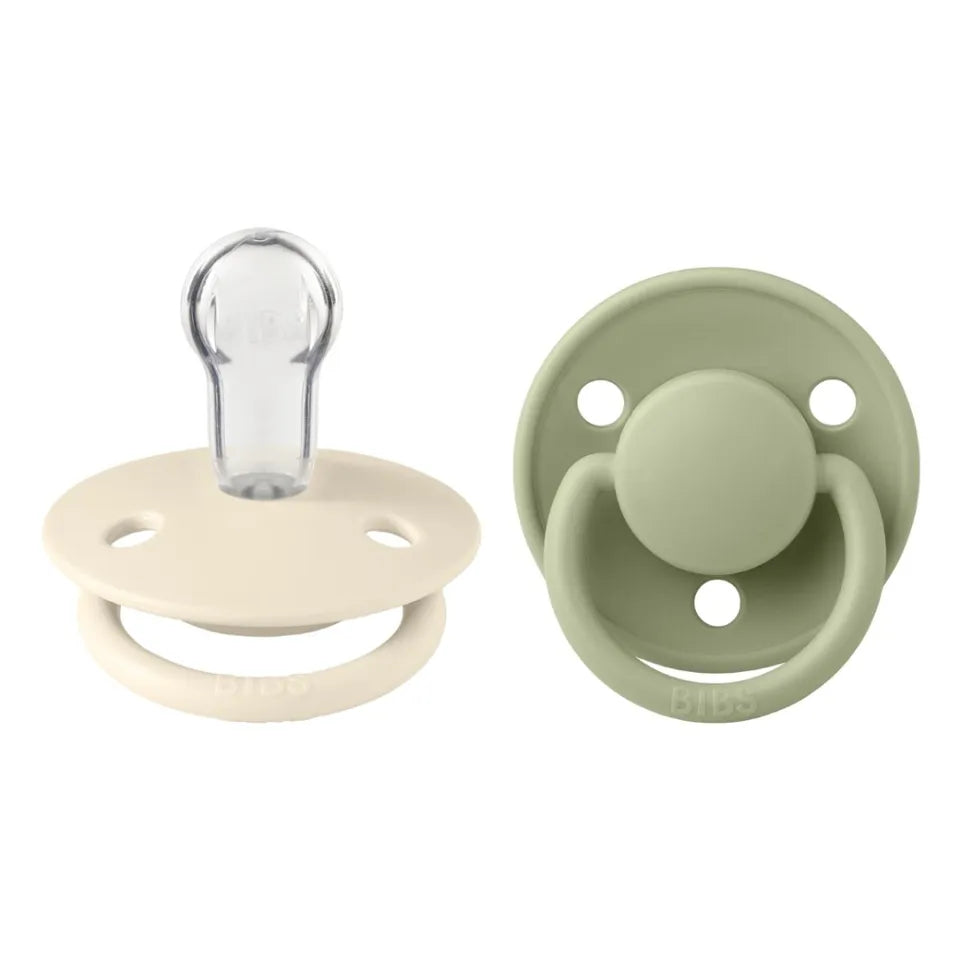 BIBS De Lux 2 Pack Silicone Onesize