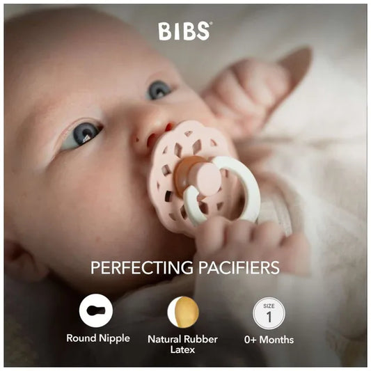 BIBS Boheme 2 PACK Latex Blush GLOW/Vanilla GLOW