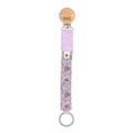 BIBS x Liberty Pacifier Clip Chamomile Lawn Violet Sky