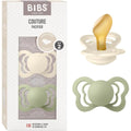 BIBS Couture 2 Pack Latex Ivory / Sage