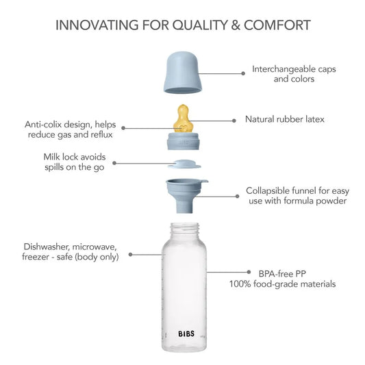 BIBS Glass Baby Bottle