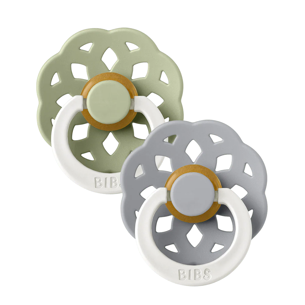 BIBS Boheme 2 PACK Latex Sage GLOW/Cloud GLOW