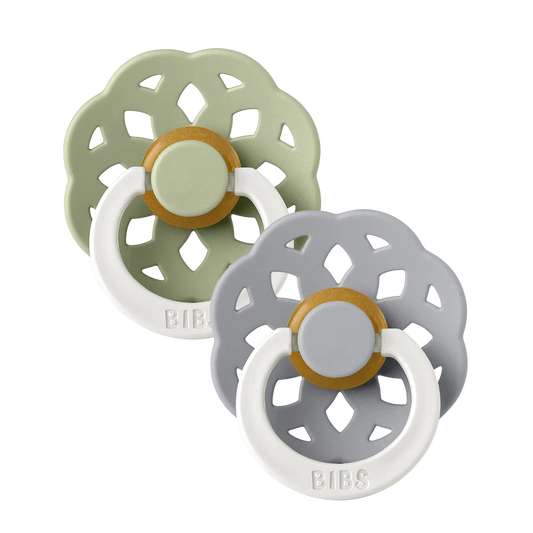 BIBS Boheme 2 PACK Latex Sage GLOW/Cloud GLOW