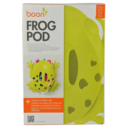 Boon Frog Pod Drain and Storage Bath Toy