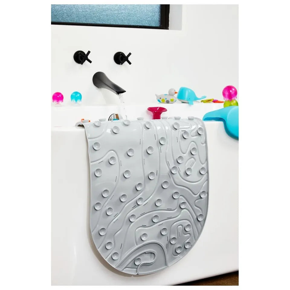 Boon Griffle Baby Bath Mat Grey