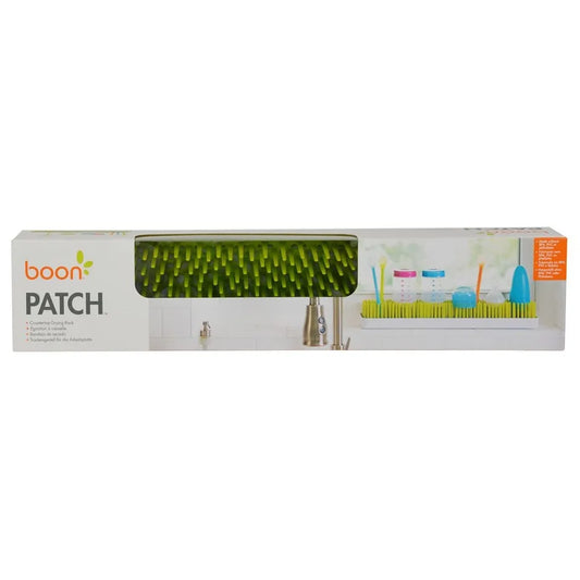 Boon Patch Countertop Drying Rack, Green