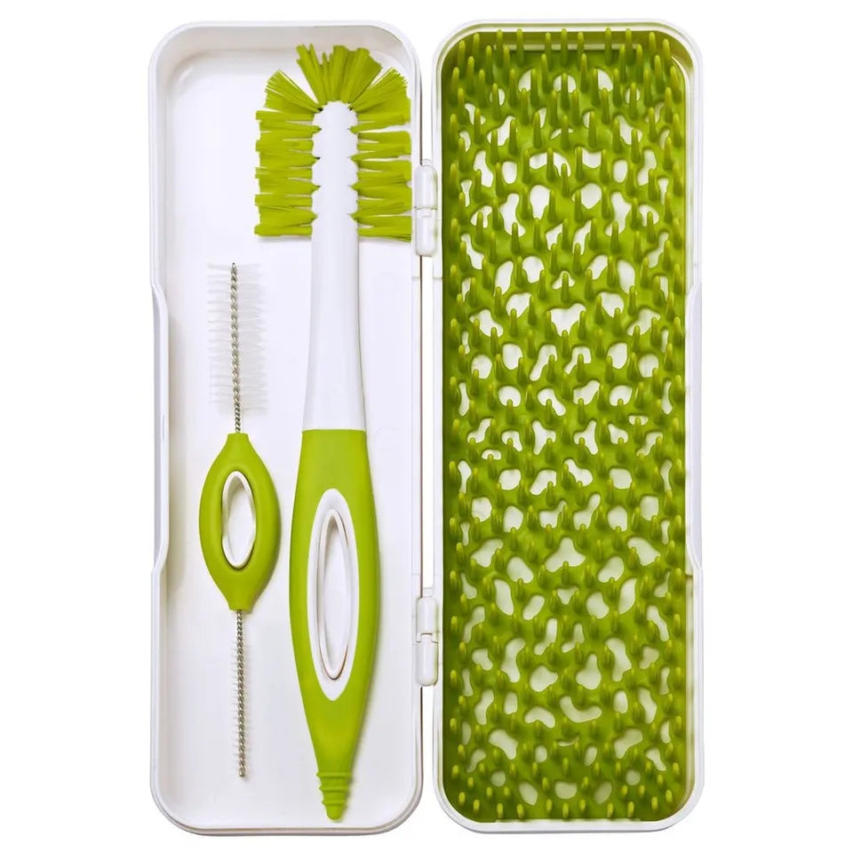 Boon Trip Travel drying Rack & Bottle Brushes