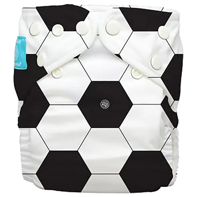 Charlie Banana DIAPER 2 INSERTS SOCCER ONE SIZE