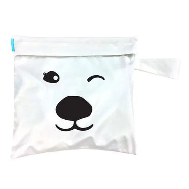 Charlie Banana  TOTE BAG POLAR BEAR WHITE