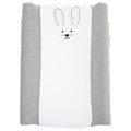 Childhome Changing Cushion Cover Rabbit Jersey Grey