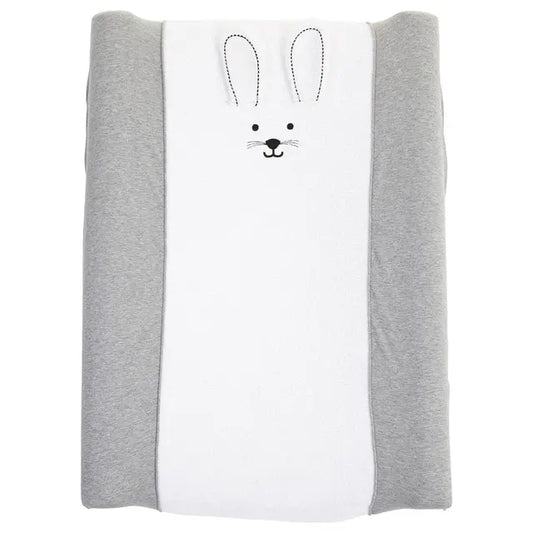 Childhome Changing Cushion Cover Rabbit Jersey Grey