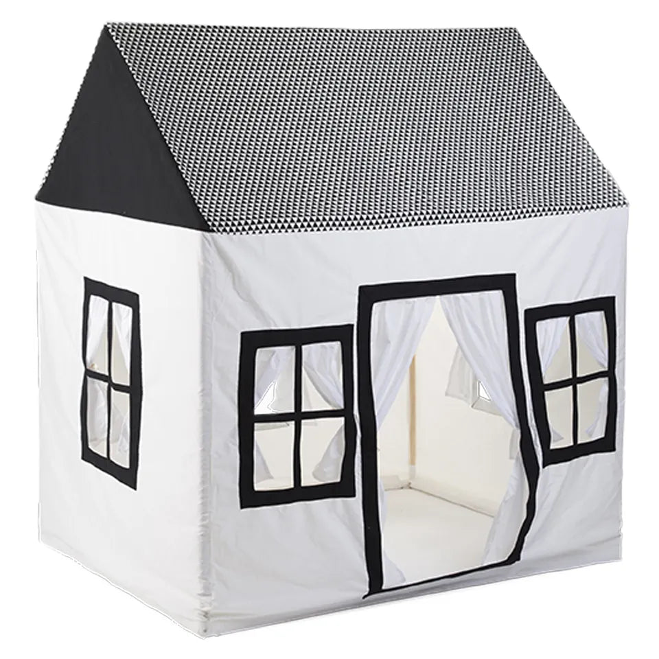 Childhome Cotton Big House Black & White