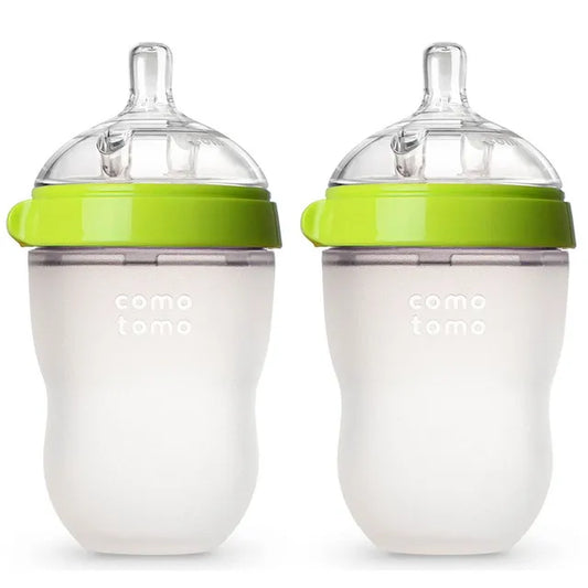 Comotomo Natural Feel Baby Bottle (Double Pack) 250ml (8oz)