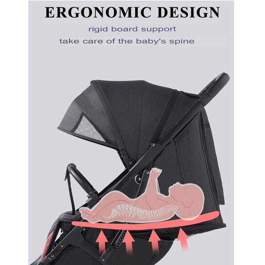 Dearest Baby Stroller - Black
