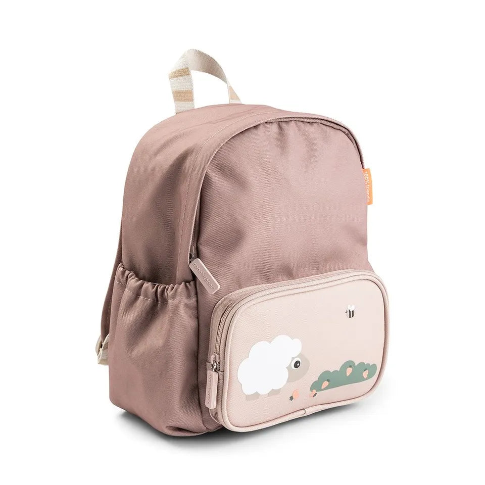 Done By Deer Kids Backpack Tiny Farm Powder 7.5L