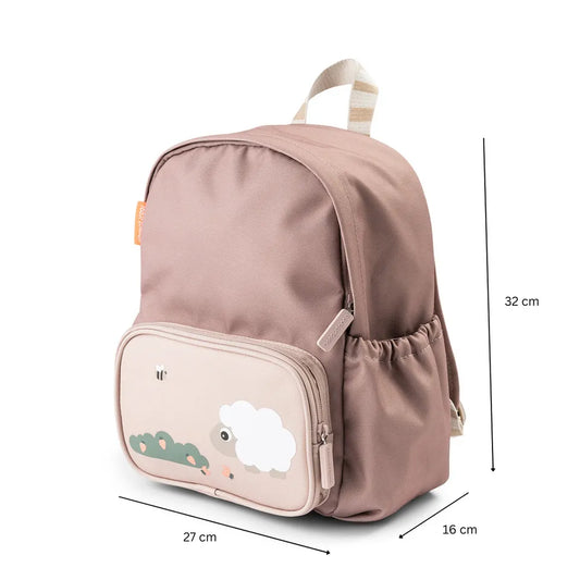 Done By Deer Kids Backpack Tiny Farm Powder 7.5L