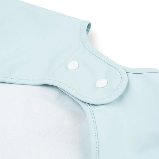 Done By Deer Sleeved Pocket Bib Playground Blue