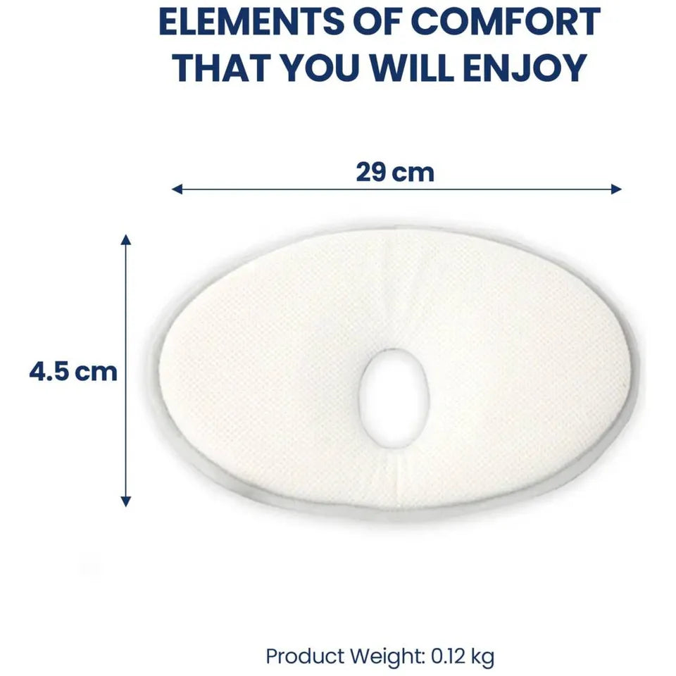 Doomoo Basics Baby Pillow White