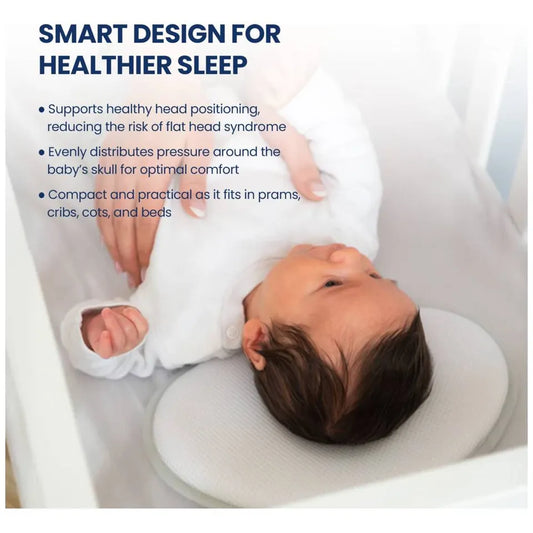 Doomoo Basics Baby Pillow White