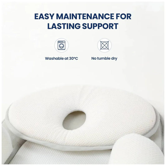 Doomoo Basics Baby Pillow White