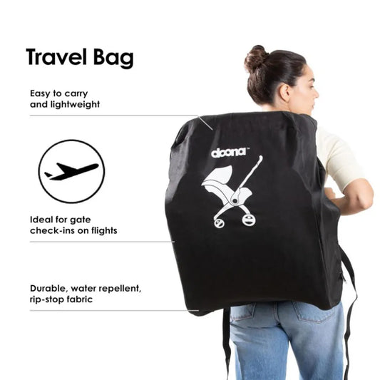 Doona Black Padded Stroller Travel Bag Only