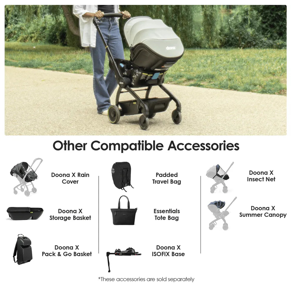 Doona X Infant Car Seat Terracotta